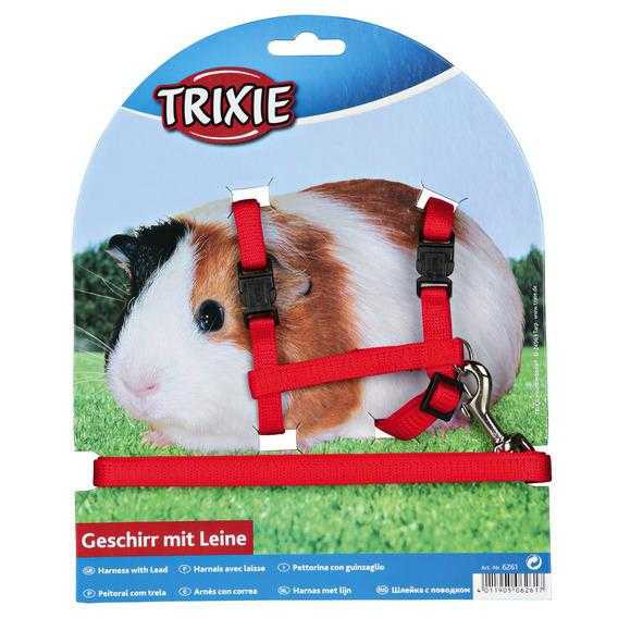 Trixie (Трикси) - Шлейка для Морской свинки 10мм х 1,20 м