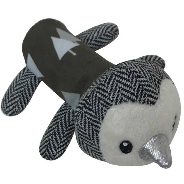 PETPARK Игрушка д/собак Пингвин разноцветный с пищалкой S 13см
