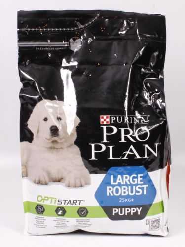 Pro Plan (ПроПлан) Puppy Large Robust - сухой корм для щенков крупных пород от 25 кг с мощным телосложением Курица