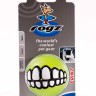 Rogz (Рогз) Dogz Grinz Medium - Игрушка для собак Мяч 64 мм с принтом "Зубы" и Отверстием для лакомства