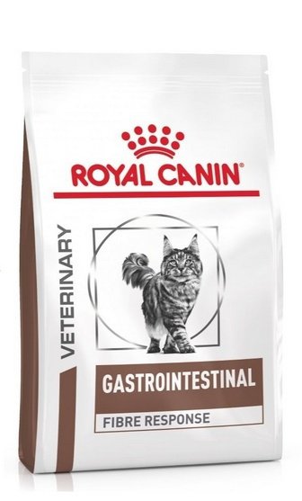 Royal Canin (Роял Канин) Gastrointestinal Fibre Response Сухой лечебный корм для кошек при болезнях ЖКТ и запорах 350 г