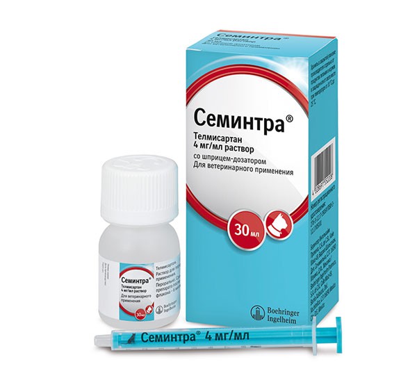 СЕМИНТРА® раствор для перорального применения, 30 мл. Препарат для кошек. АНАЛОГ НЕФРОСПАС