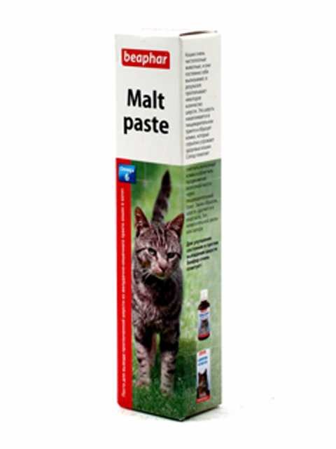Beaphar (Беафар) Malt paste Паста для вывода проглоченной шерсти 100 г