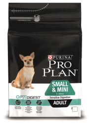 PRO PLAN OPTIDIGEST для взрослых собак мелких и карликовых пород с чувствительным пищеварением с ягненком 7 кг