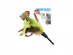 GiGwi - Игрушка для кошек "Дразнилка с рыбкой" на длинной палке