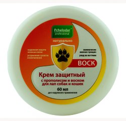 Пчелодар - Крем с воском для лап собак и кошек МАЛЫЙ 60 гр