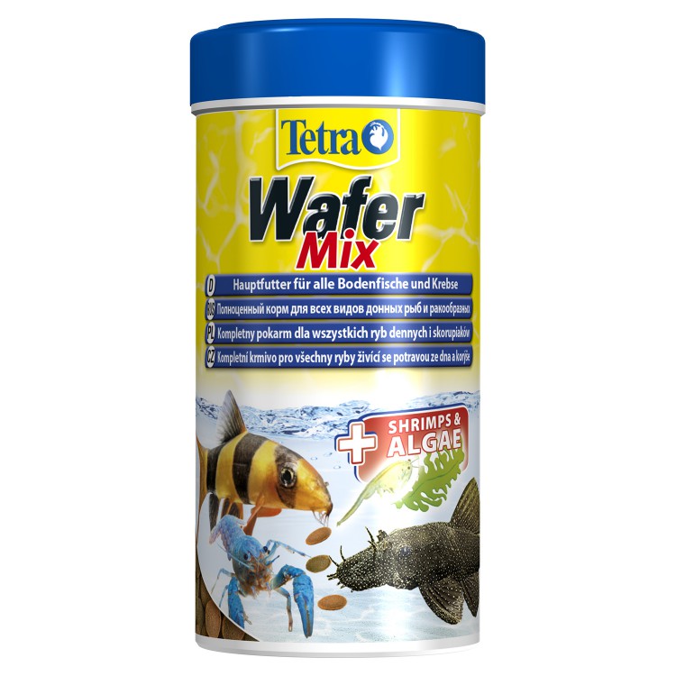 Tetra (Тетра) Wafer Mix Корм для всех видов донных рыб и ракообразных (таблетки) 119 г 250 мл