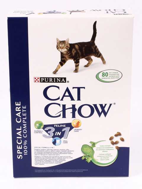 Cat Chow (Кэт Чау ) Feeline 3in1 - Диетический корм для кошек 3в1