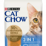 Cat Chow (Кэт Чау ) Feeline 3in1 - Диетический корм для кошек 3в1 400 г