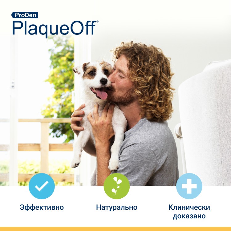 ProDen PlaqueOff (Плакофф) Средство для профилактики зубного камня у собак и кошек 180 г 