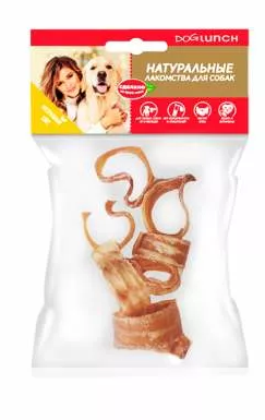 DogLunch (Дог ланч) лакомство для собак Трахея колечки 50 г