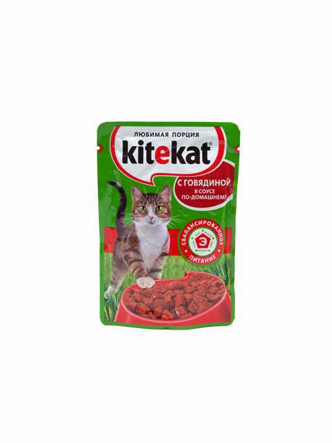 Kitekat (Китекет) - Говядина с Соусом