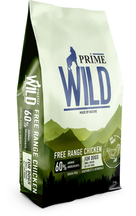 Prime Wild (Прайм Вайлд) Free Range Сухой корм для щенков и собак мелких пород с курицей 500 г