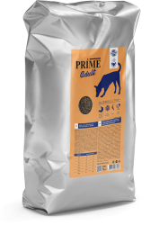 Prime adult Прайм Полнорационный сухой корм для собак всех пород с ягненком 15 кг