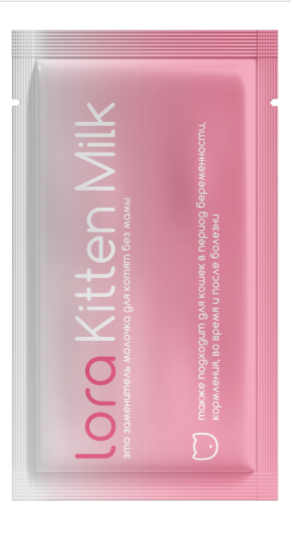 Lora Kitten Milk Молочная смесь для котят 30 г