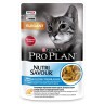 Purina Pro Plan (Пурина Про План) Nutri Savour Adult Derma Care Пауч для кошек для вывода шерсти из желудка с треской в соусе 85 г 5 шт