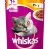 Whiskas (Вискас) Влажный корм для взрослых кошек с телятиной в рагу 75 г