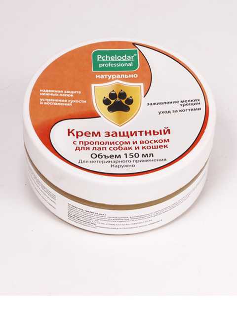 Пчелодар - Крем с Воском для лап собак и кошек (Большой) 210 гр 150 мл