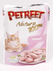 Petreet (Петрит) - Корм для кошек с Тунцом (Пауч)