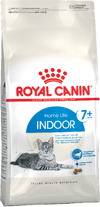 Royal Canin (Роял Канин) Indoor 7+ - Корм для пожилых кошек с 7 лет 3,5 кг