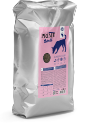 Prime adult skin & coat Прайм Полнорационный сухой корм для взрослых собак всех пород с лососем (для кожи и шерсти) 15 кг