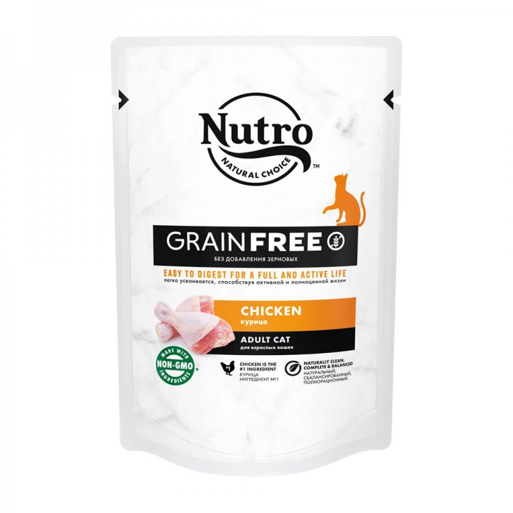 Nutro Нутро пауч для кошек Курица 70 г