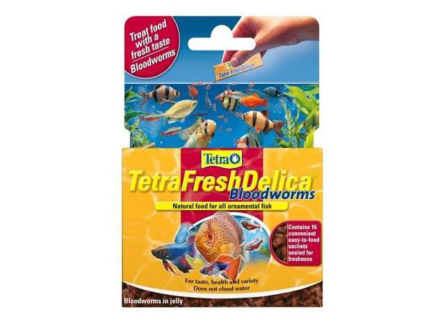 Tetra (Тетра) FreshDelica BloodWorms (Желе мотыль)