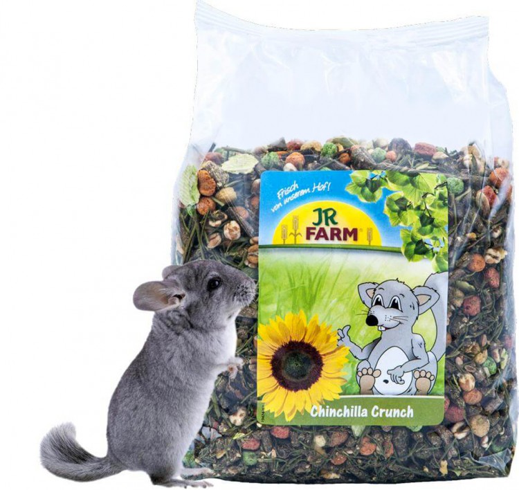 JR Farm Chinchilla Crunch - Основной корм для шиншилл, 1 кг.