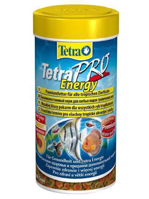Tetra (Тетра) Pro Energy Корм для декоративных рыб (мульти чипсы) 110 г 500 мл