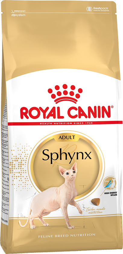 Royal Canin (Роял Канин) Sphynx Adult Сухой корм для взрослых кошек породы Сфинкс 400 г