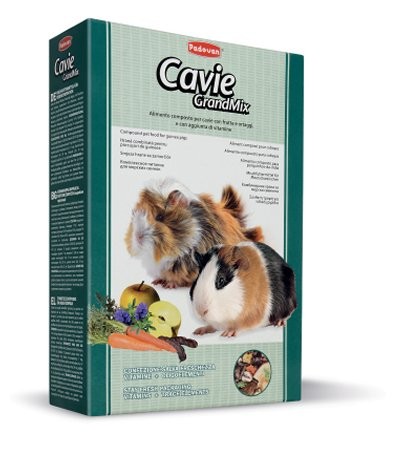 Padovan Cavie GrandMix Комплексный корм для морских свинок, шиншилл и дегу 850 г
