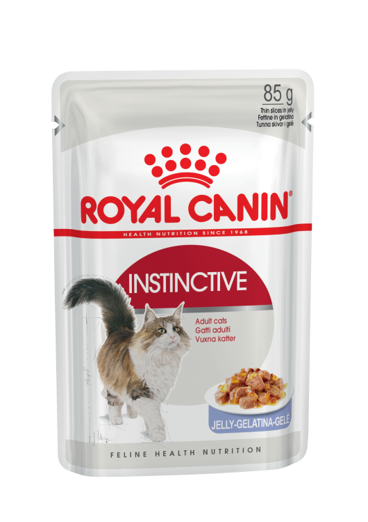 Royal Canin (Роял Канин) Instinctive (Gelee) Пауч для взрослых кошек Инстинктив в желе 24 шт