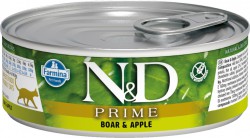 Farmina N&D Prime (Фармина НД Прайм) Консервы беззерновые для кошек с кабаном и яблоками 70 г