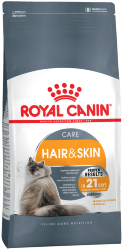 Royal Canin (Роял Канин) Hair&Skin 21 - Корм для кошек для здоровой Кожи и Шерсти 400 гр