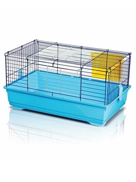 Imac (Имак) - Клетка для грызунов Gabbia Cavia 3 Bianko/Turchese Бирюзовая
