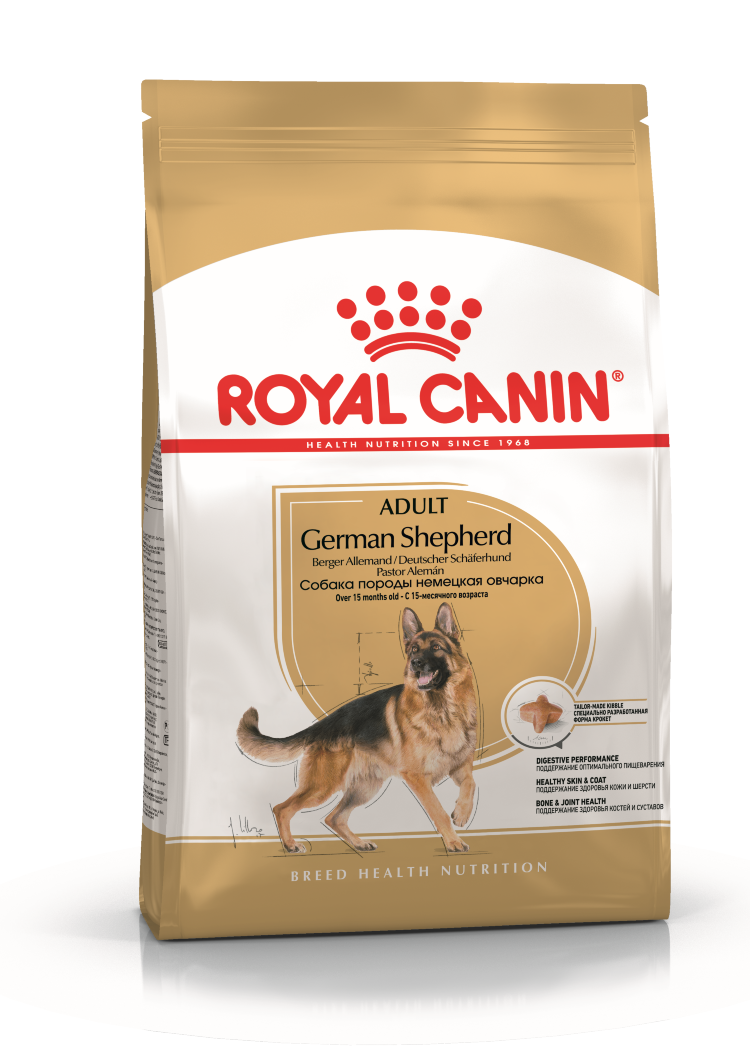  Royal Canin (Роял Канин) German Shepherd Adult - Корм для собак породы Немецкая овчарка старше 15 месяцев 3 кг
