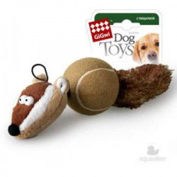 GiGwi - Игрушка для собак "Барсук" (теннисный мяч)