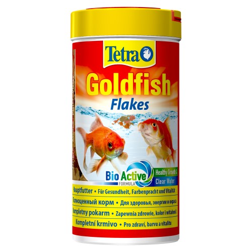 Tetra (Тетра) Goldfish Flakes Корм для всех видов золотых рыб (хлопья) 52 г 250 мл