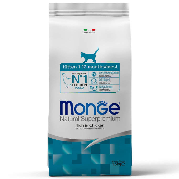 MONGE Cat Корм сух.д/котят 1.5 кг