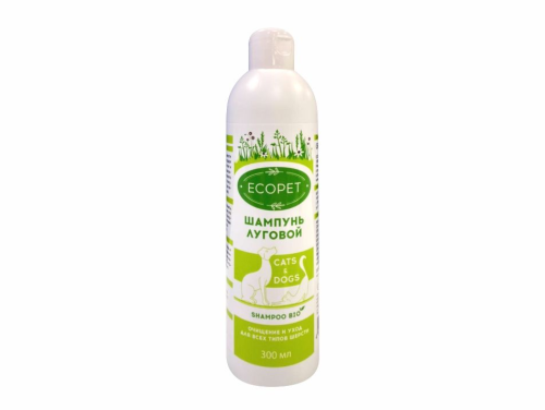 Ecopet Шампунь луговой для кошек и собак 300 мл