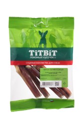 Tit bit (Тит бит) Лакомство для собак Корень бычий резаный мягкая упаковка 50 г