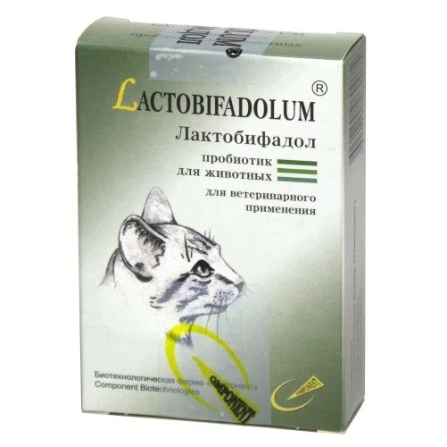 Лактобифадол форте для кошек 50 г