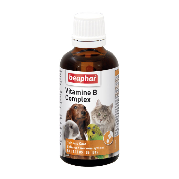 Beaphar (Беафар) Vitamine B Complex Комплекс витаминов группы B для собак, кошек, грызунов, птиц 50 мл