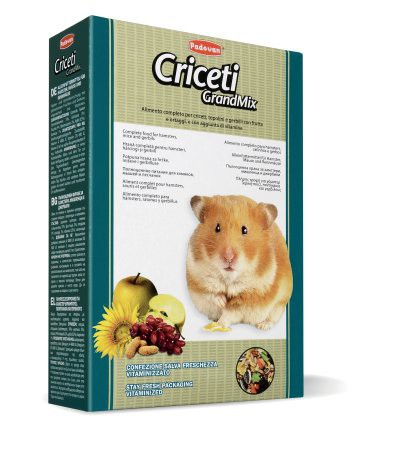 Padovan Cricety GrandMix Комплексный корм для хомяков, мышей и песчанок 1 кг