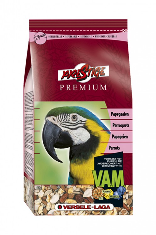 Versele-Laga (Версель-Лага) PREMIUM PARROTS корм д/крупных попугаев 1 кг
