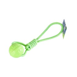 Pet Star Игрушка для собак Мяч на веревке термопластичная резина 7*33 см