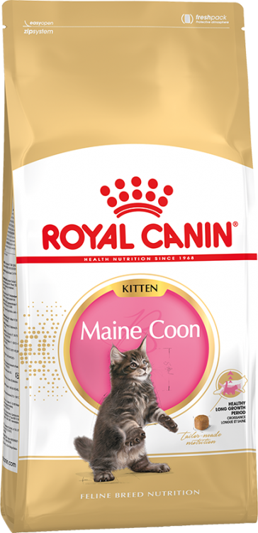 Royal Canin (Роял Канин) Maine Coon Kitten Сухой корм для котят породы Мэйн Кун до 15 месяцев 2 кг