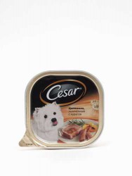 Cesar (Цезарь) - Корм консервированный из Цыплёнка с Курагой