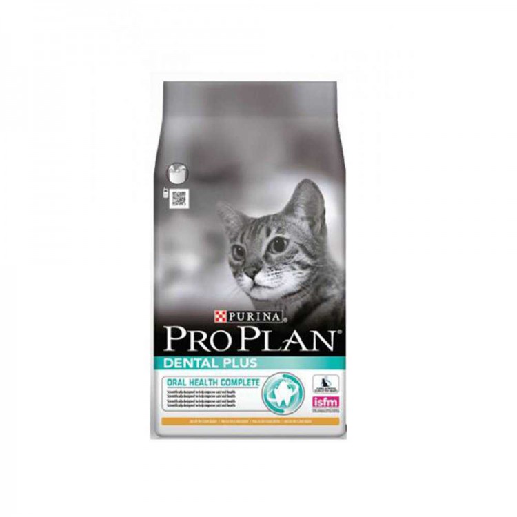Pro Plan (ПроПлан) Dental Plus - Корм для кошек Профилактика заболеваний ротовой полости с Курицей