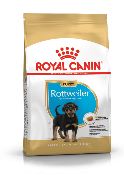 Royal Canin (Роял Канин) Rottweiler Junior - Сухой корм для щенков породы Ротвейлер до 18 месяцев